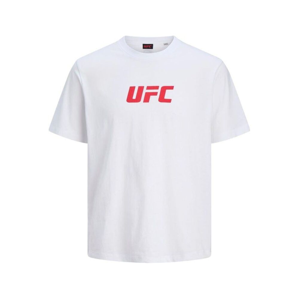 UFC Mens Logo Cotton Regular T-Shirt / Bright White